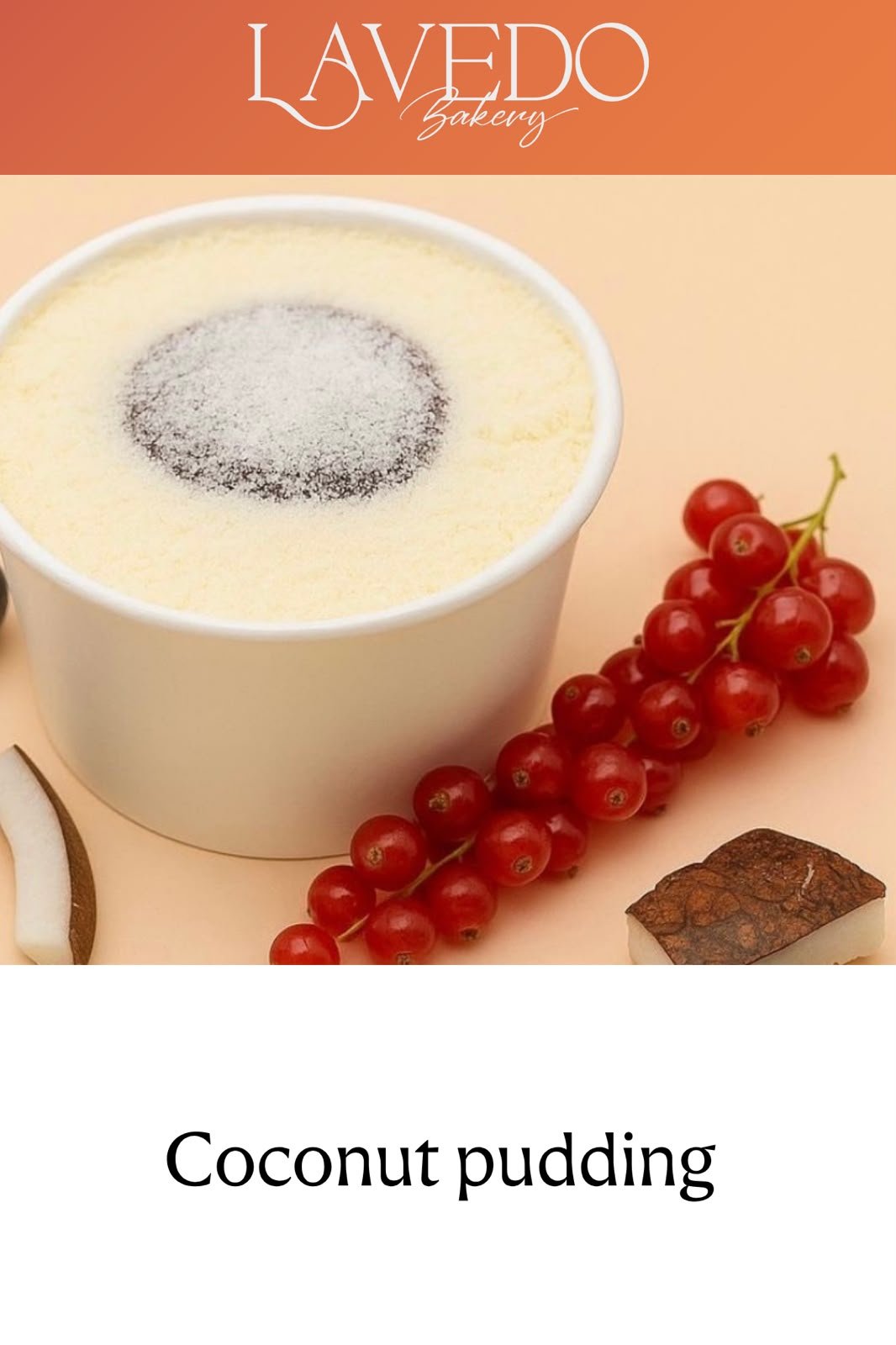 LAVEDO Coconut Pudding