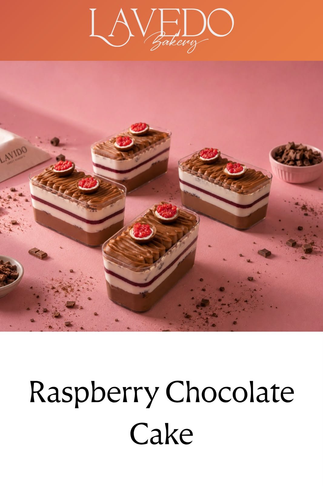 LAVEDO Raspberry Chocolate Cake